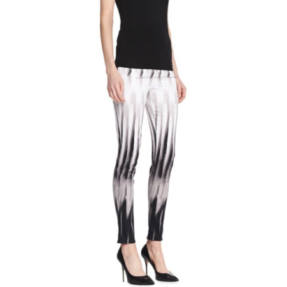 J Brand Super Skinny Shift Print Pants